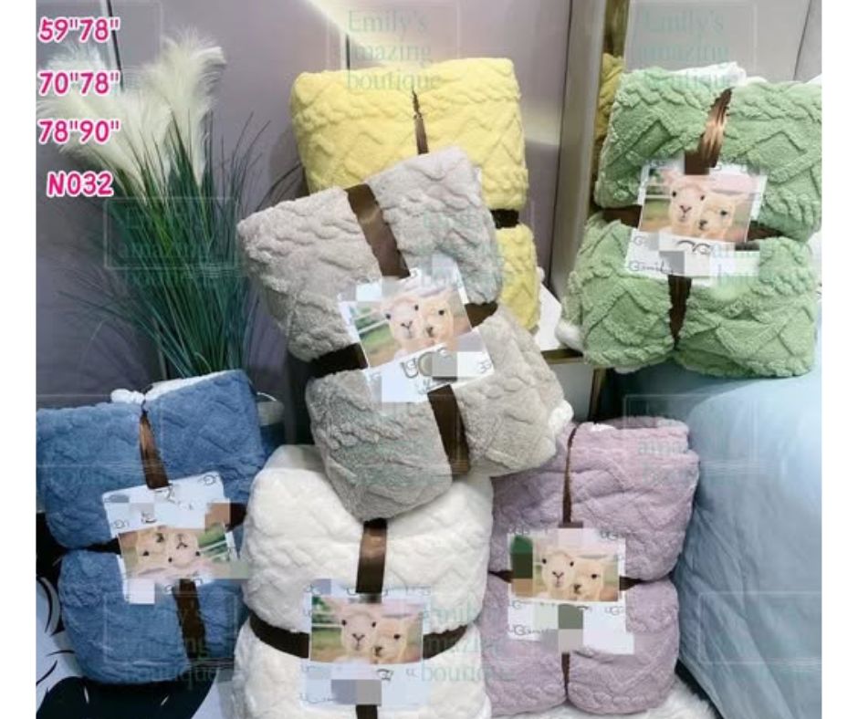 Cozy Cloud Blankets Buttery Soft Texture Pattern