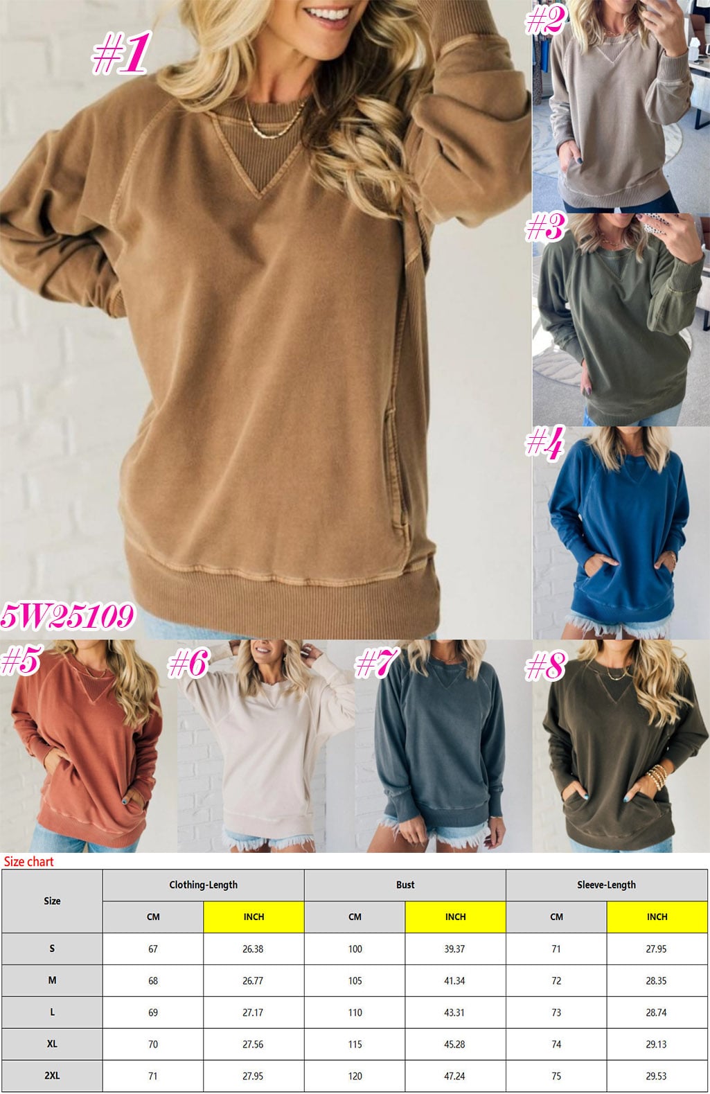 Viral Women's Crewneck Pocket Sweatshirt