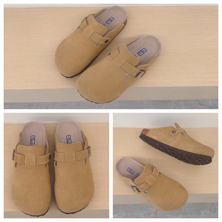 Women's & Men's Leather Birkenstock Clogs Slippers High Quality Dupes