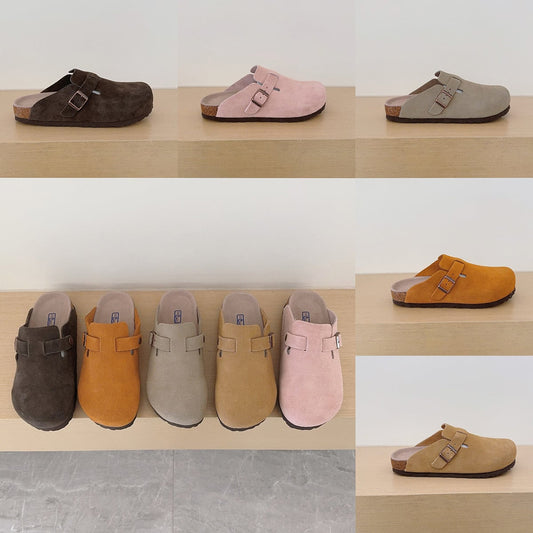 Women's & Men's Leather Birkenstock Clogs Slippers High Quality Dupes