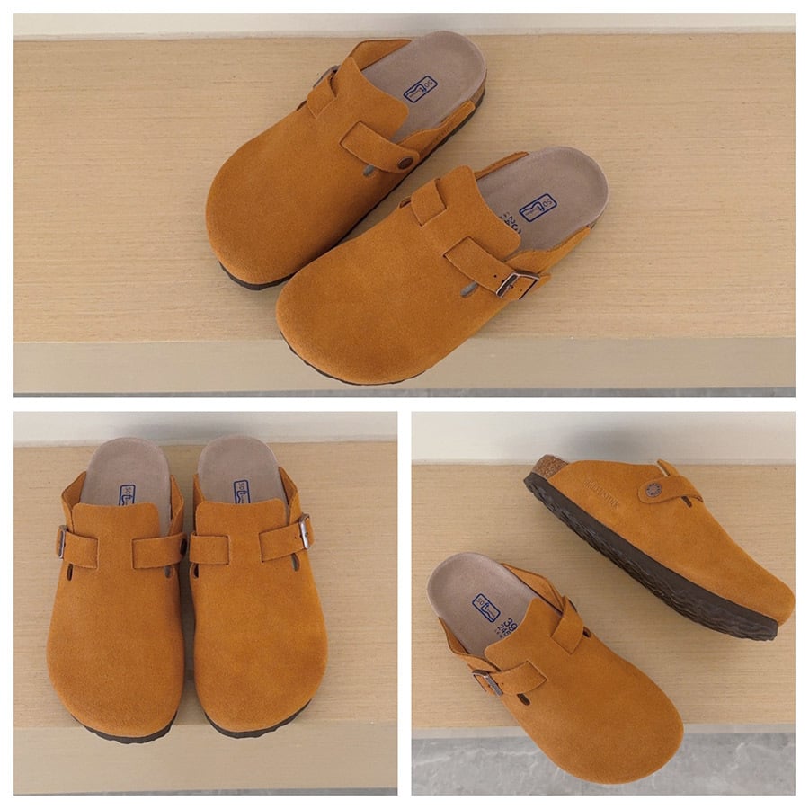 Women's & Men's Leather Birkenstock Clogs Slippers High Quality Dupes