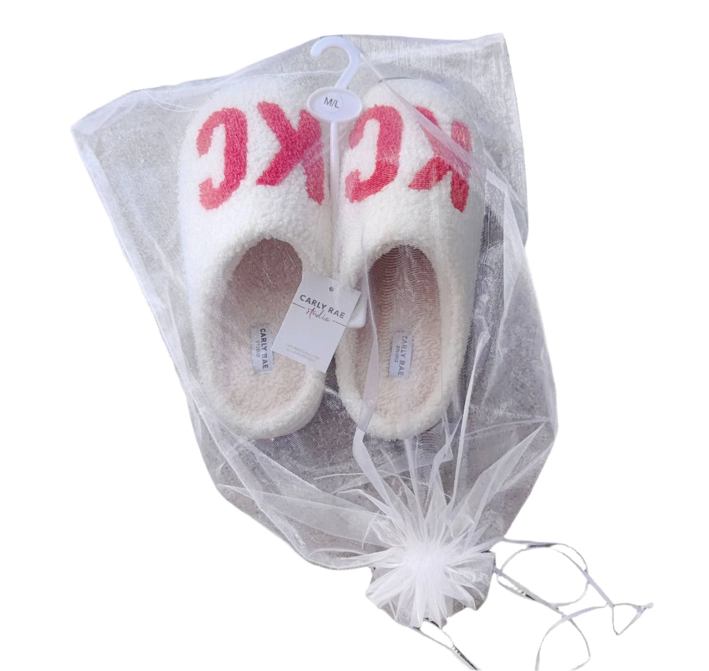 Trendy Red KC Chiefs Embroidered Slippers Kansas City Chiefs football