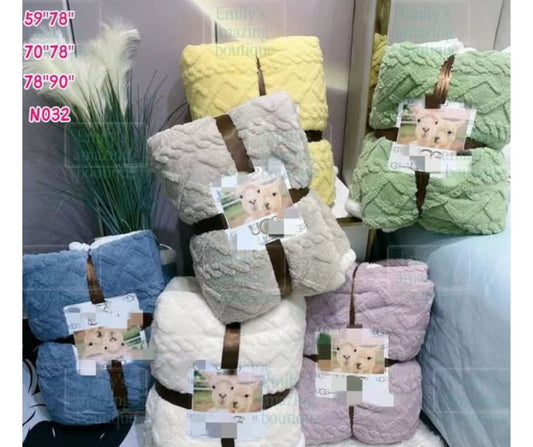 Cozy Cloud Blankets Buttery Soft Texture Pattern