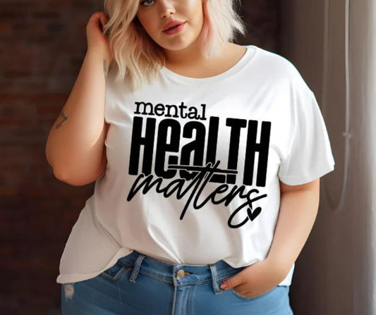 Unisex Mental Health Matters Graphic T-Shirt