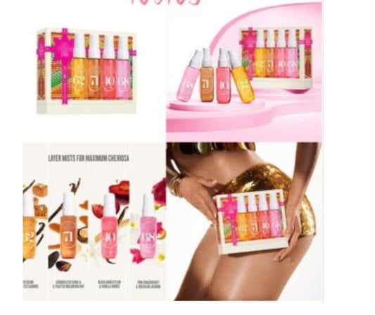 Holiday Christmas Perfume Spay Spritz Mist Gift Set